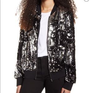 INC Sequin jacket